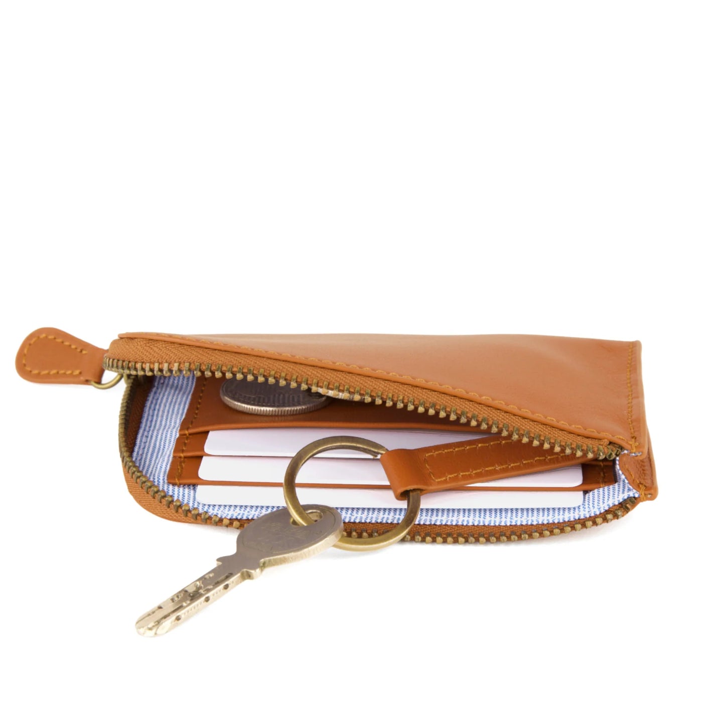 Key Pouch - Caramel
