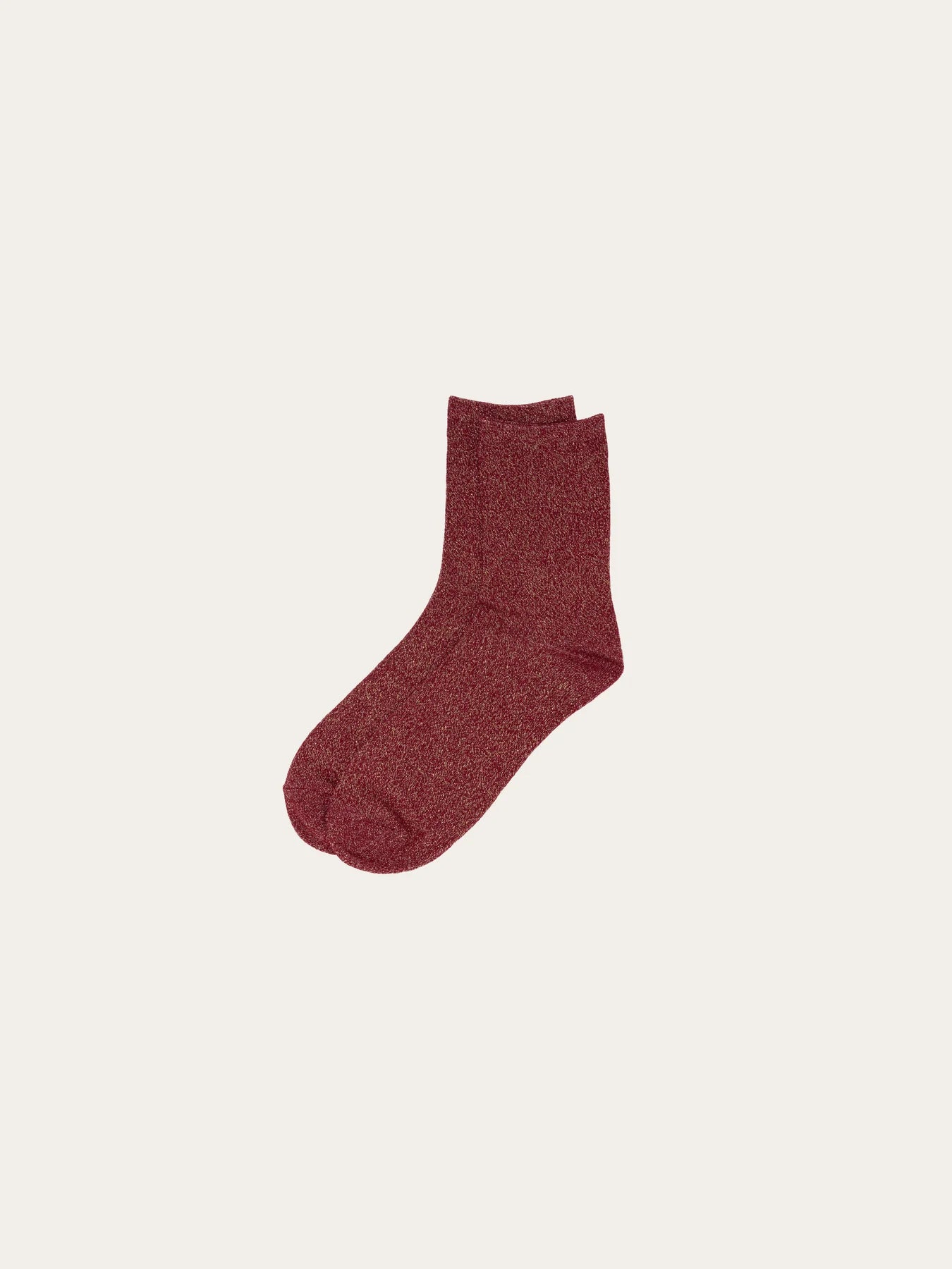 Glitter Socks - Rhubarb