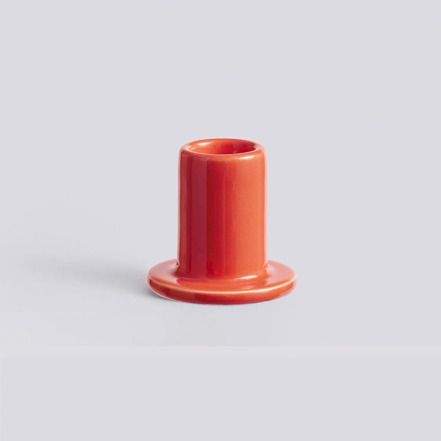 Tube Candleholder - Small - Red