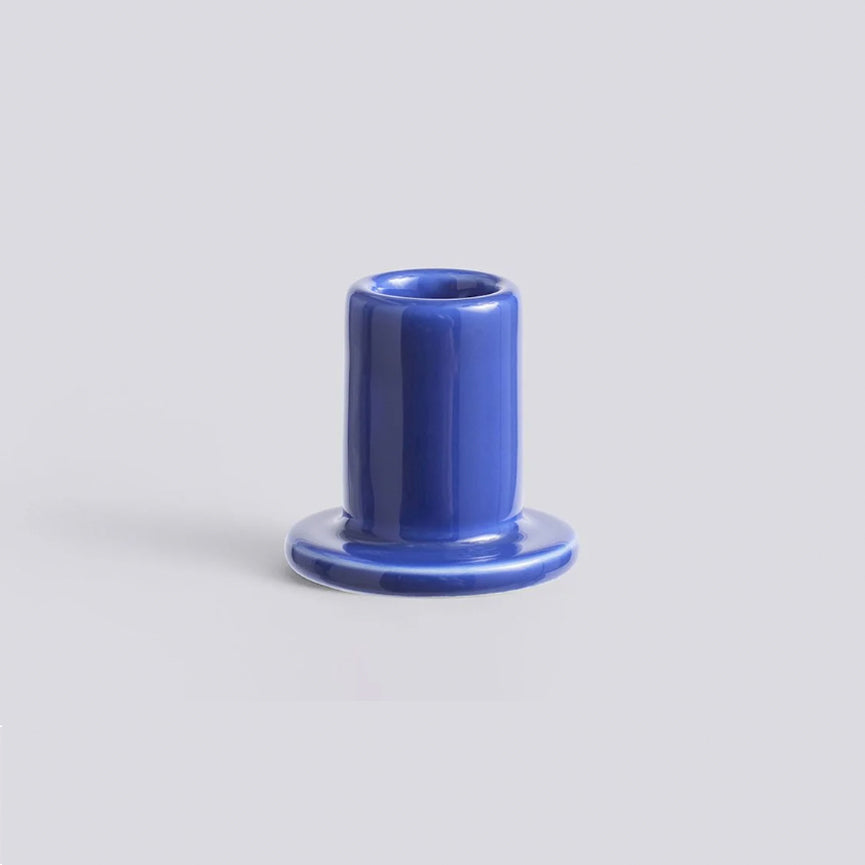 Tube Candleholder - Small - Blue