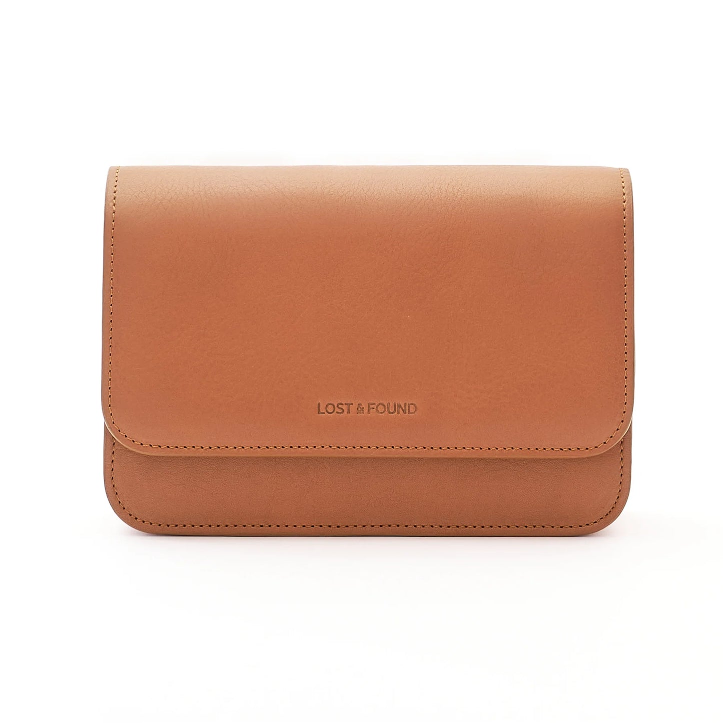 Crossbody Bag Compact - Caramel