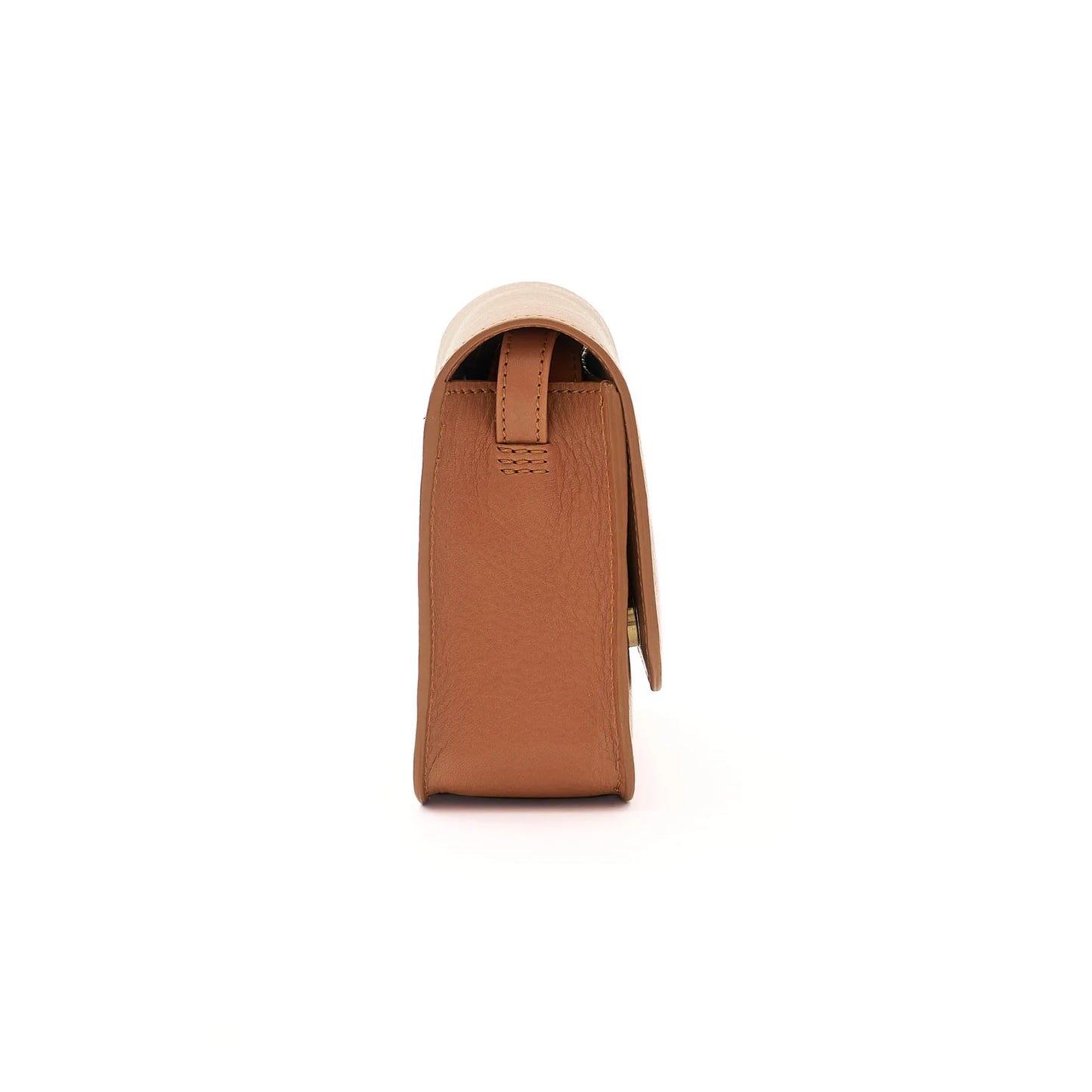 Crossbody Bag Compact - Caramel