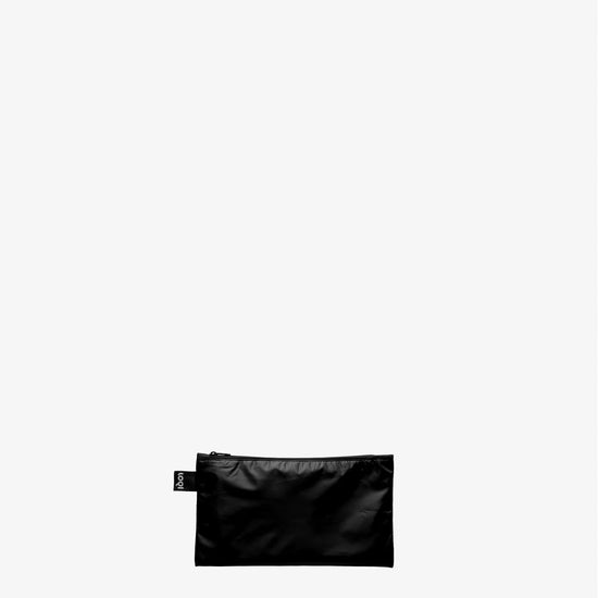 METALLIC Black - Zip Pockets - Set of 3