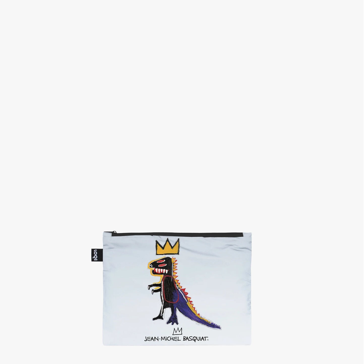JEAN-MICHEL BASQUIAT Crown - Pez Dispenser - Untitled Reflective Zip Pockets - Set of 3