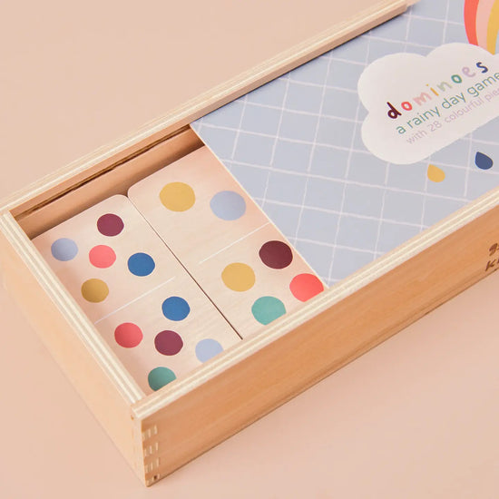 Wooden Domino Game