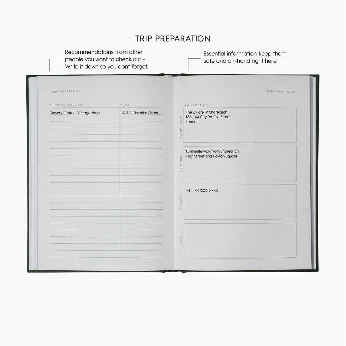 Guided Journal - Travel Journal