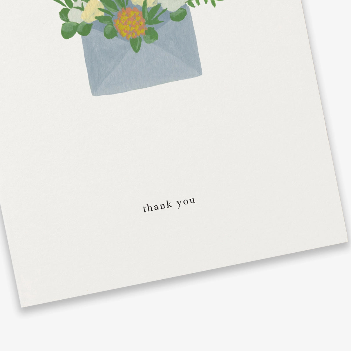 Greeting Card - Thank You Flowers