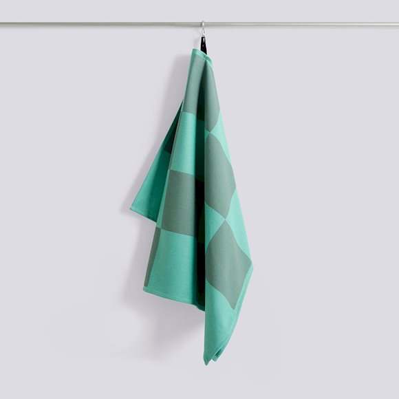 Katsura Tea Towel - Emerald Green
