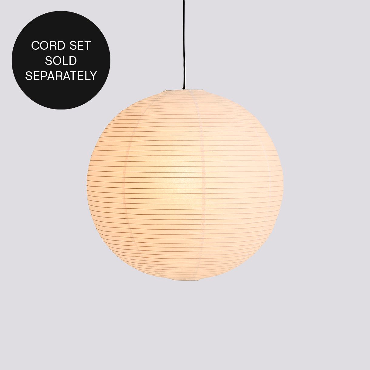 Rice Paper Shade Ø60 - Classic White