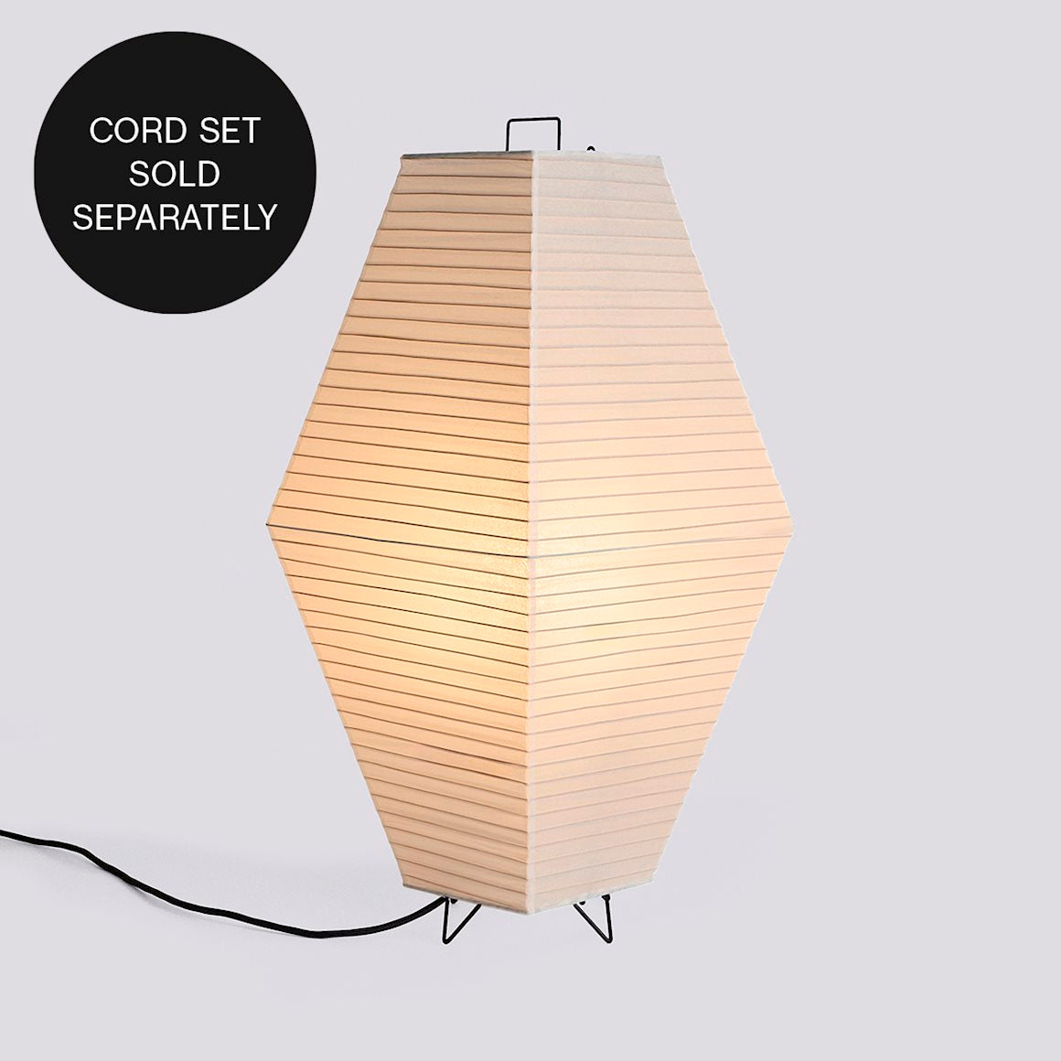 Paper Shade - Prism Table / Floor - Classic White