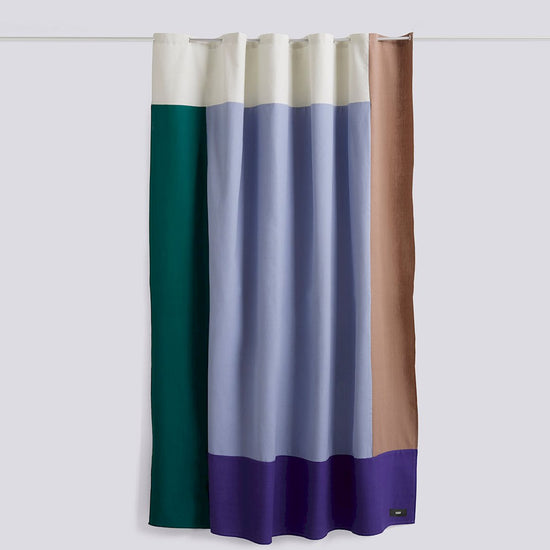 PIVOT SHOWER CURTAIN - BLUE