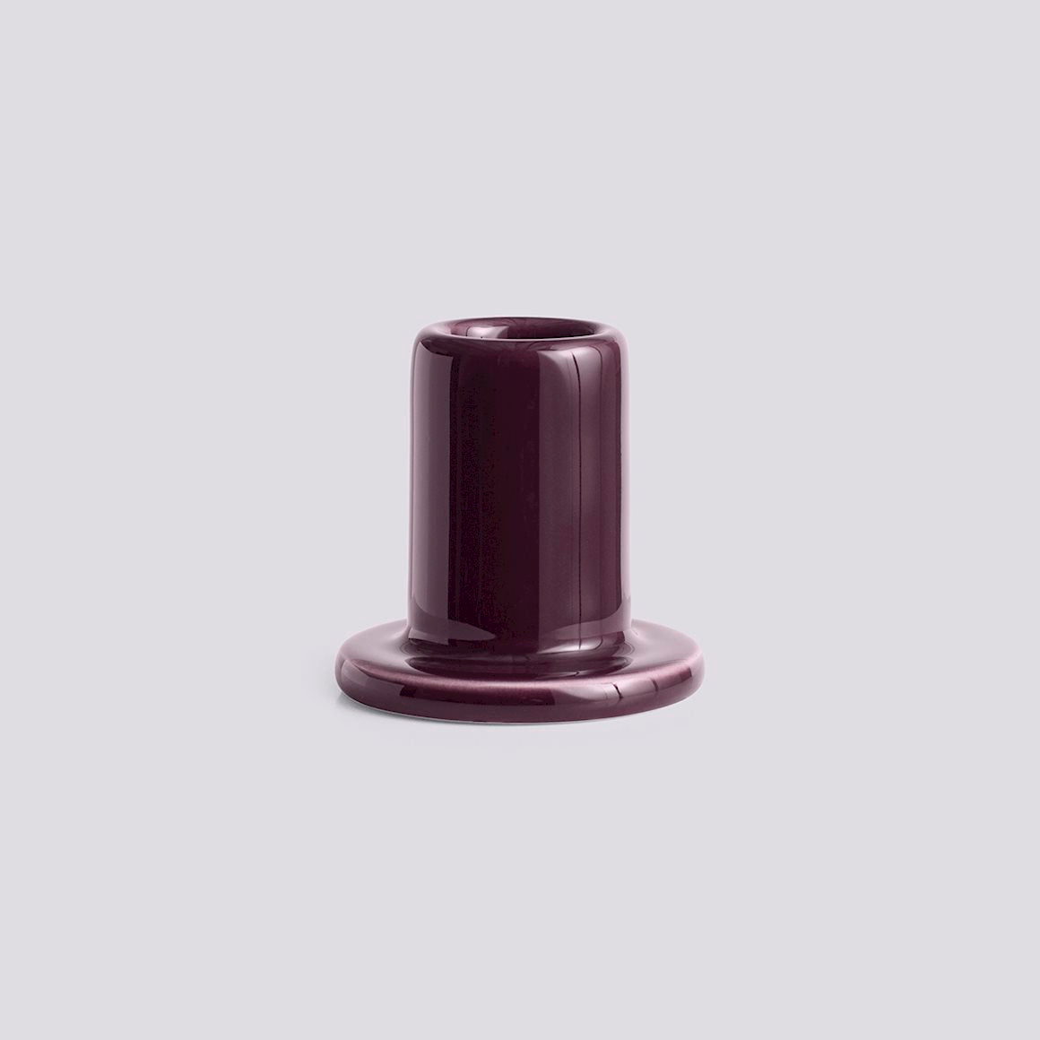 Tube Candleholder - Small - Bordeaux
