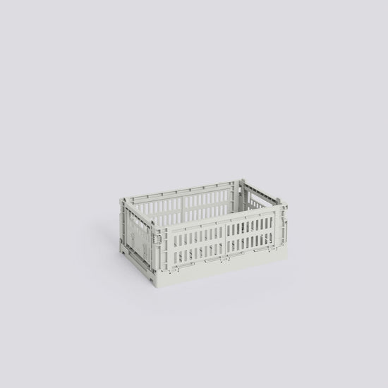 HAY COLOUR CRATE - SMALL - GREY