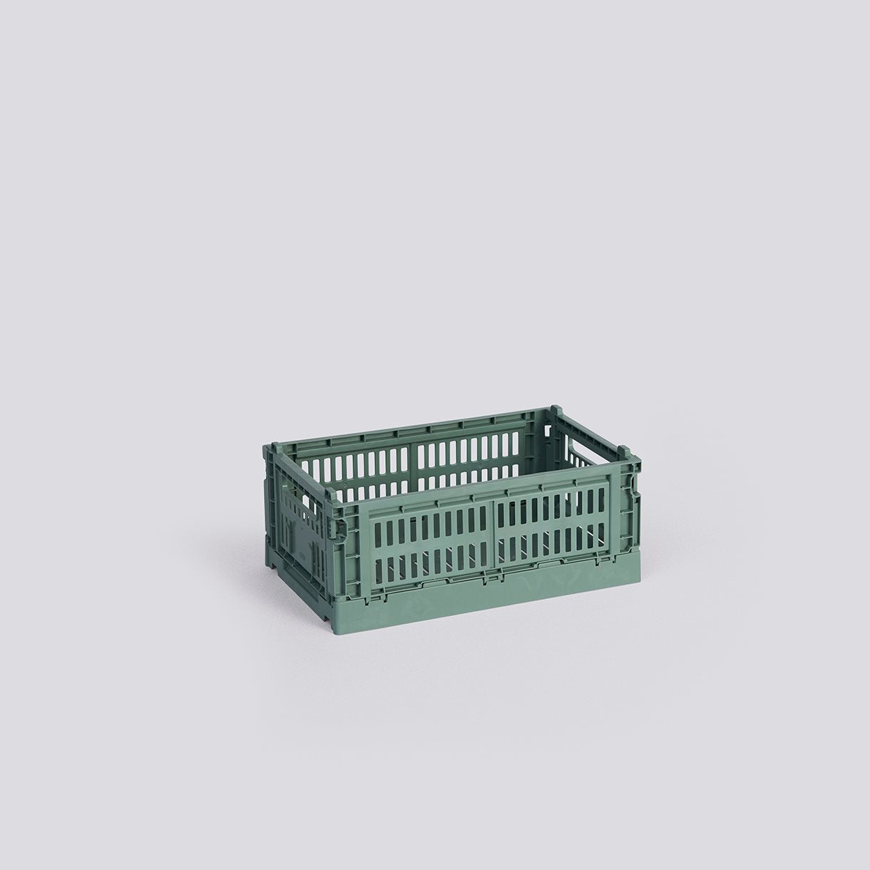 HAY COLOUR CRATE - SMALL - SAGE GREEN