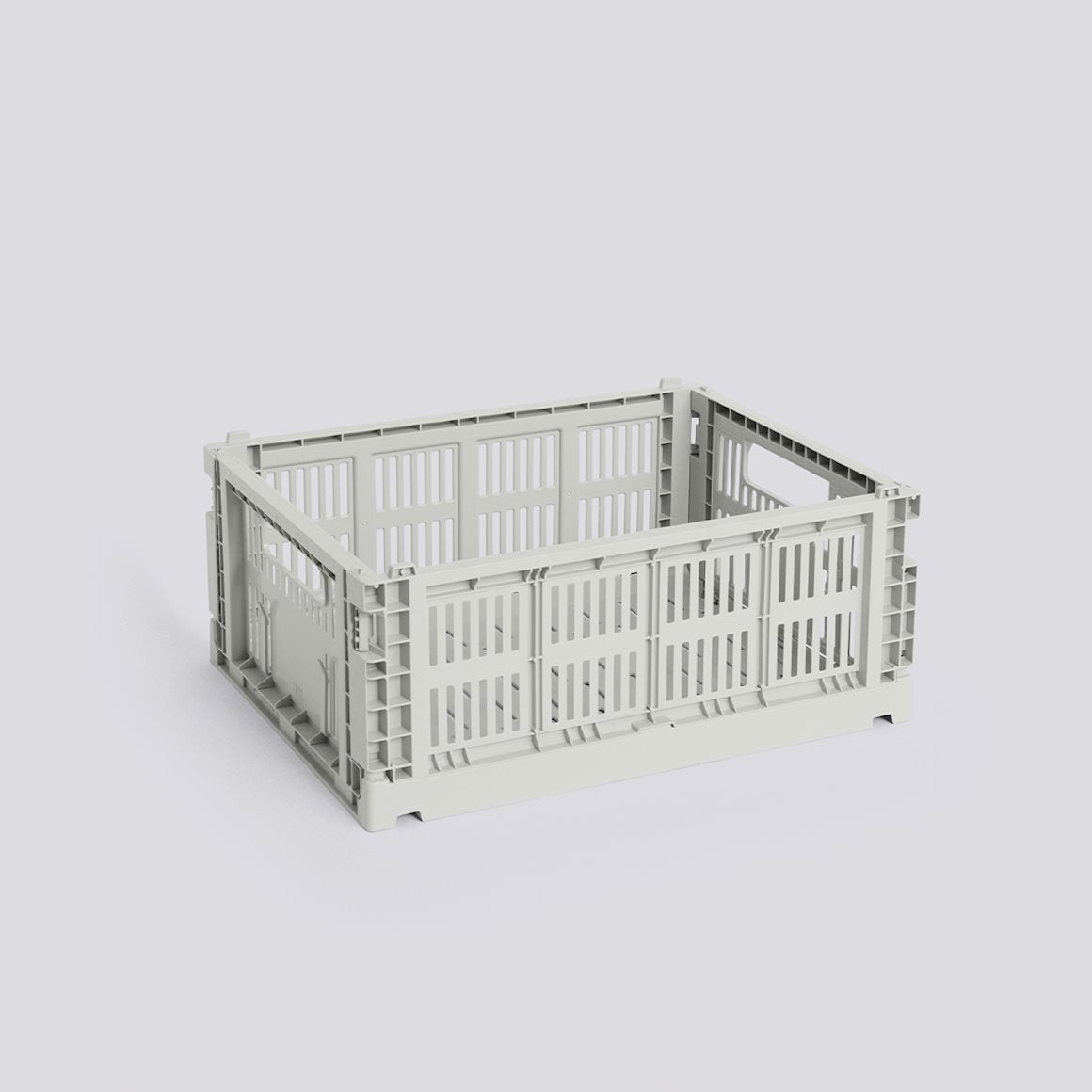 HAY COLOUR CRATE - MEDIUM - GREY