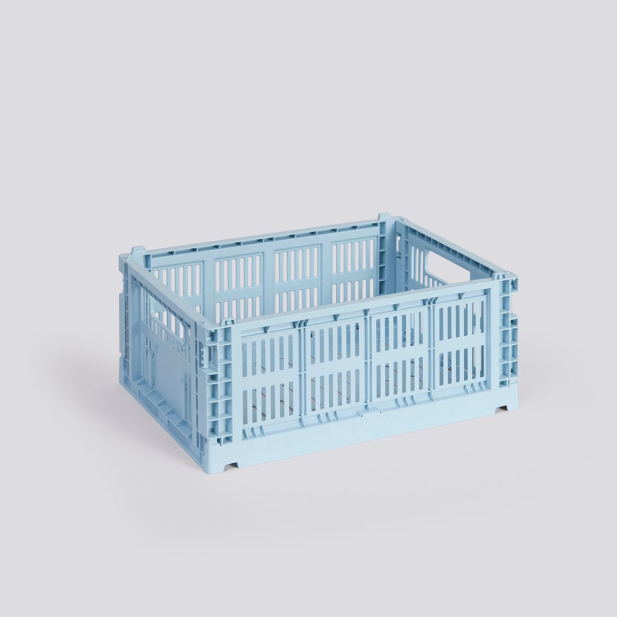 HAY COLOUR CRATE - MEDIUM - SOFT BLUE
