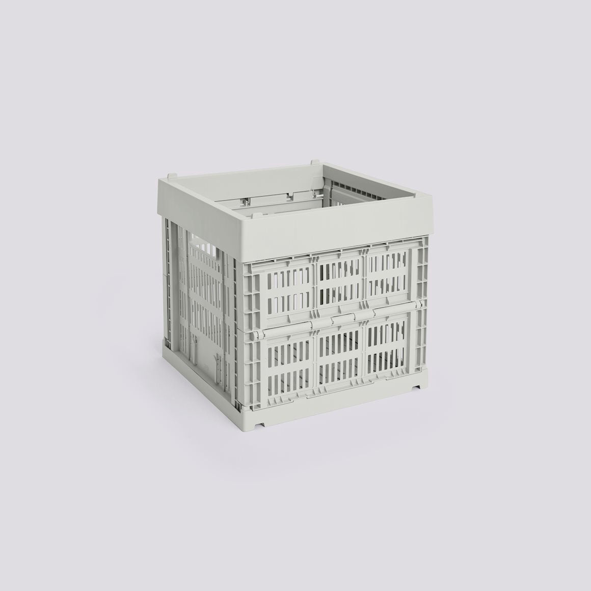 HAY COLOUR CRATE - CUBE - GREY