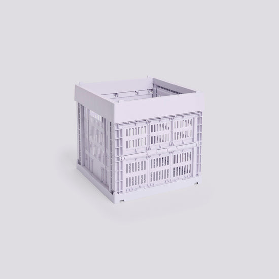 HAY COLOUR CRATE - CUBE - LAVENDER