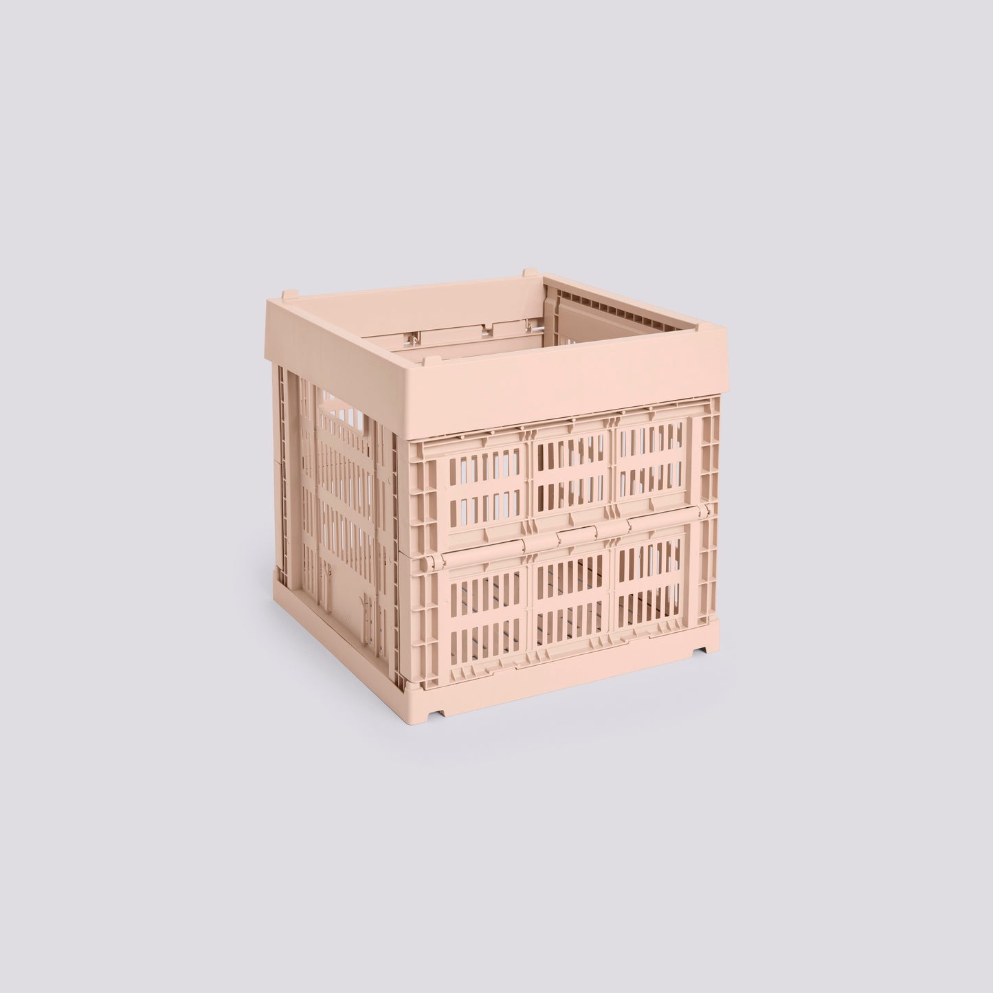 HAY COLOUR CRATE - CUBE - POWDER