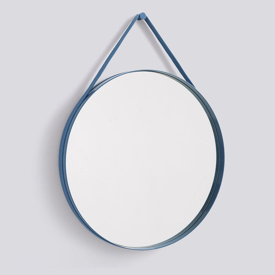 STRAP MIRROR NO 2 - Ø70 - BLUE