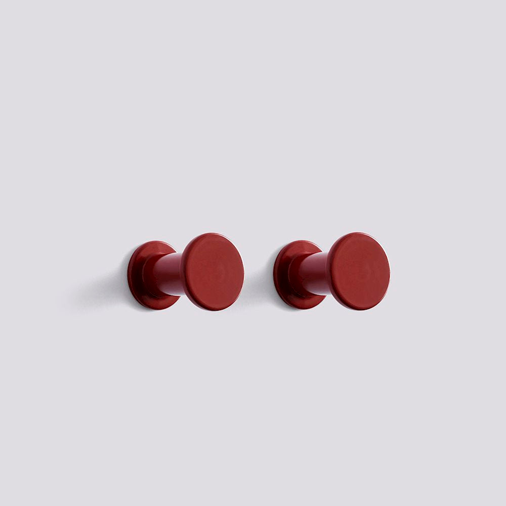 BOLT HOOK - SET OF 2 - RED