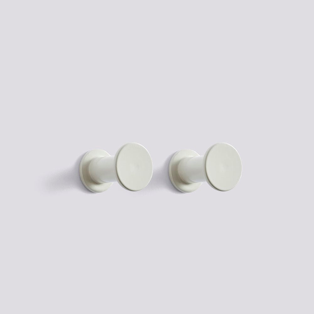 BOLT HOOK - SET OF 2 - LIGHT GREY