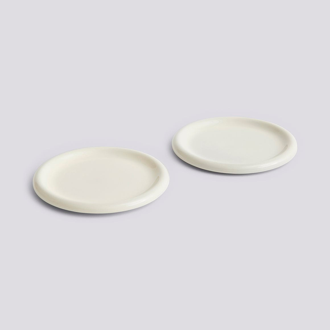 BARRO Plate - Set of 2 - Ø24 - Off-White