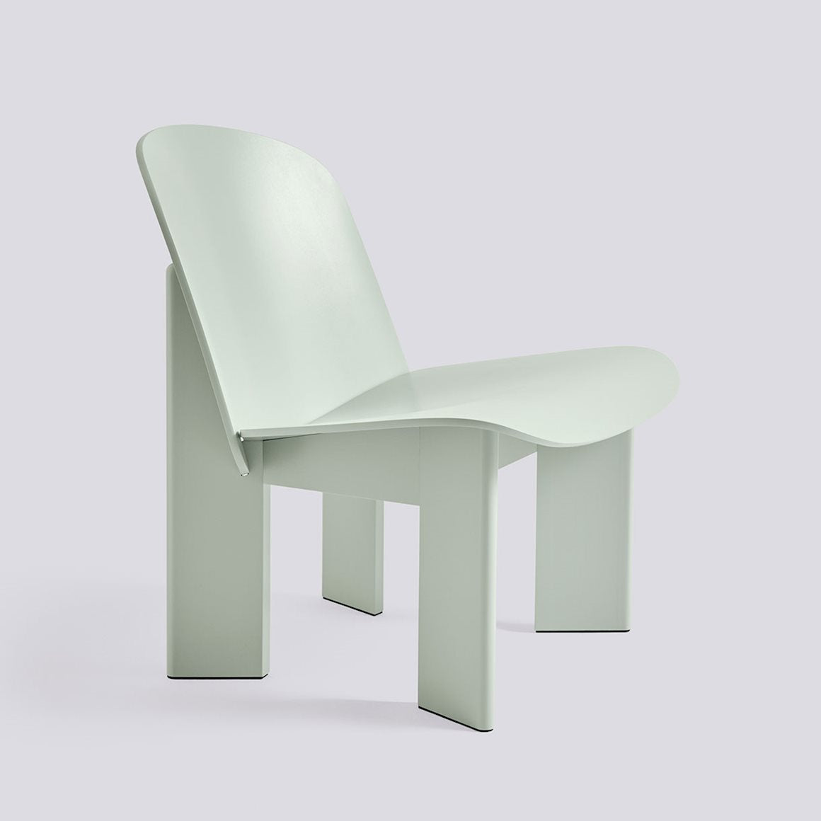 Chisel 85 Lounge Chair - Eucalyptus lacquered beech