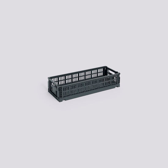 HAY COLOUR CRATE MINI - OBLONG - CHARCOAL