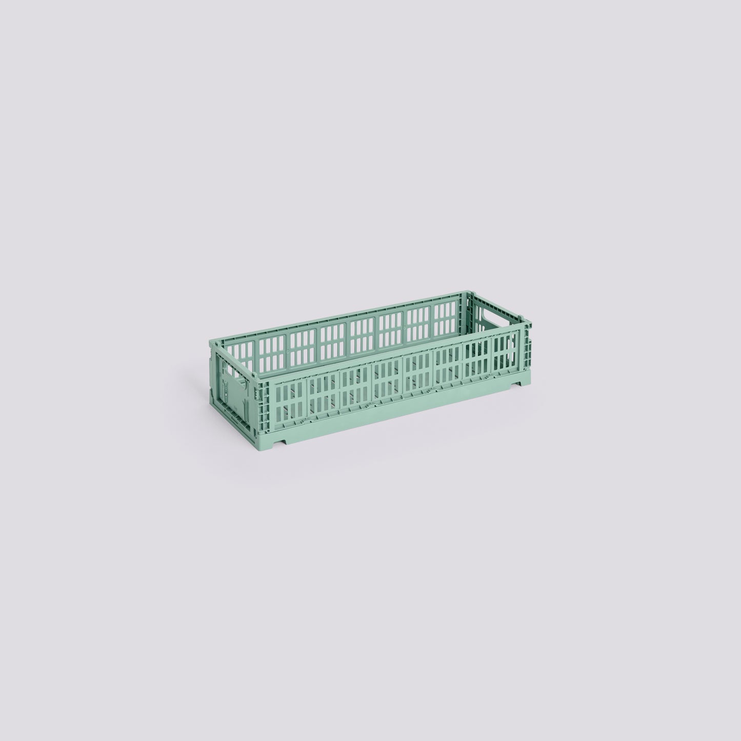HAY COLOUR CRATE MINI - OBLONG - SAGE GREEN