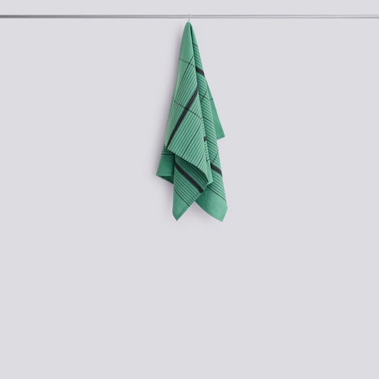 Linear Tea Towel - W52 x L80 - Green