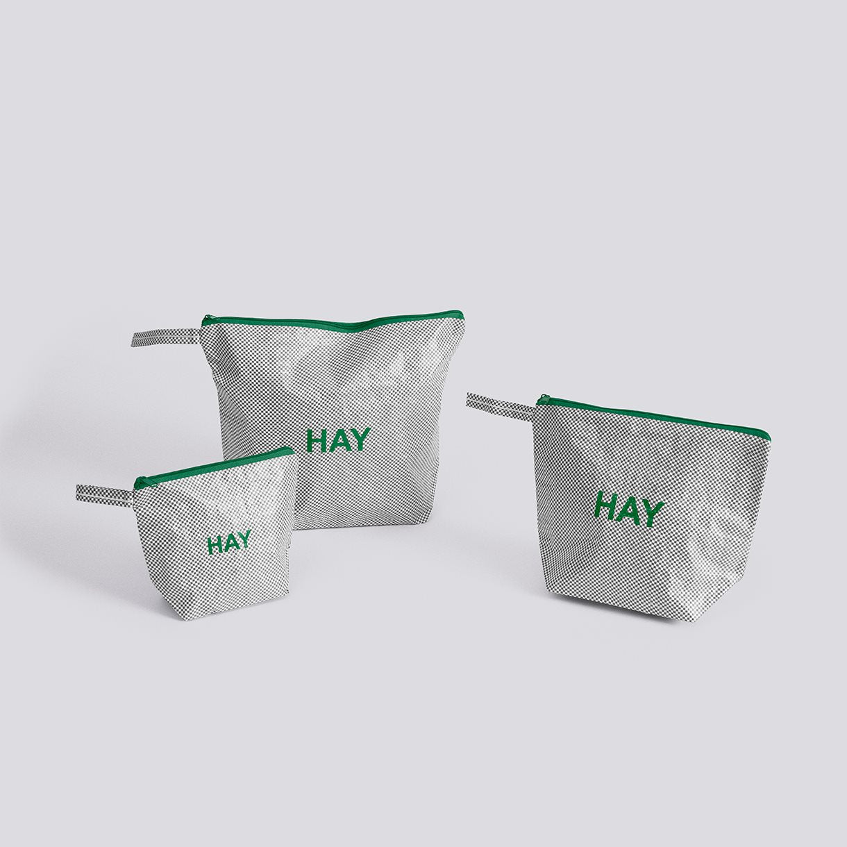 CANDY MONO Wash Bag - Wash Set of 3 - Grey