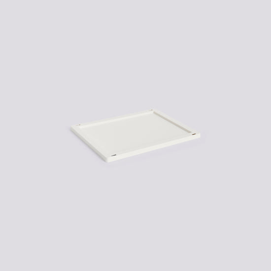 HAY COLOUR CRATE LID PLASTIC - MEDIUM - OFF WHITE