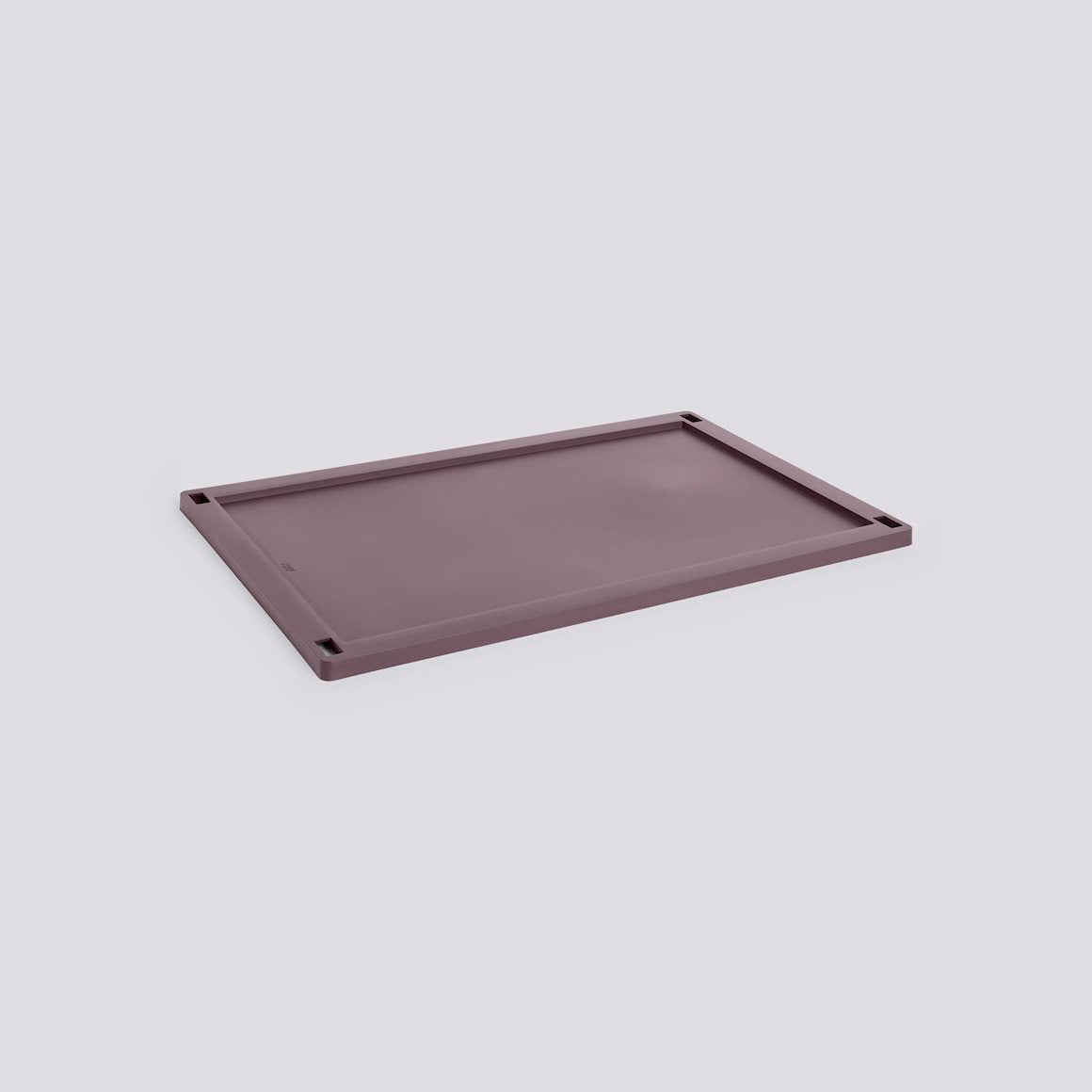 HAY COLOUR CRATE LID PLASTIC - LARGE - BORDEAUX