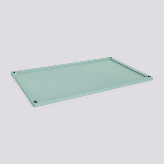 HAY COLOUR CRATE LID PLASTIC-  X-LARGE - SAGE GREEN