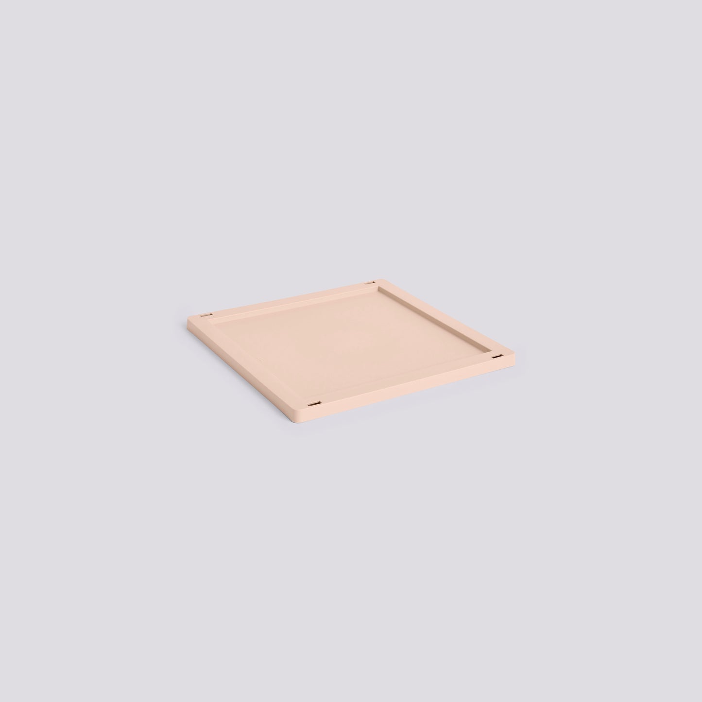 HAY COLOUR CRATE LID PLASTIC - MEDIUM SQUARE / CUBE - POWDER