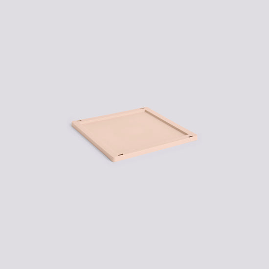 HAY COLOUR CRATE LID PLASTIC - MEDIUM SQUARE / CUBE - POWDER