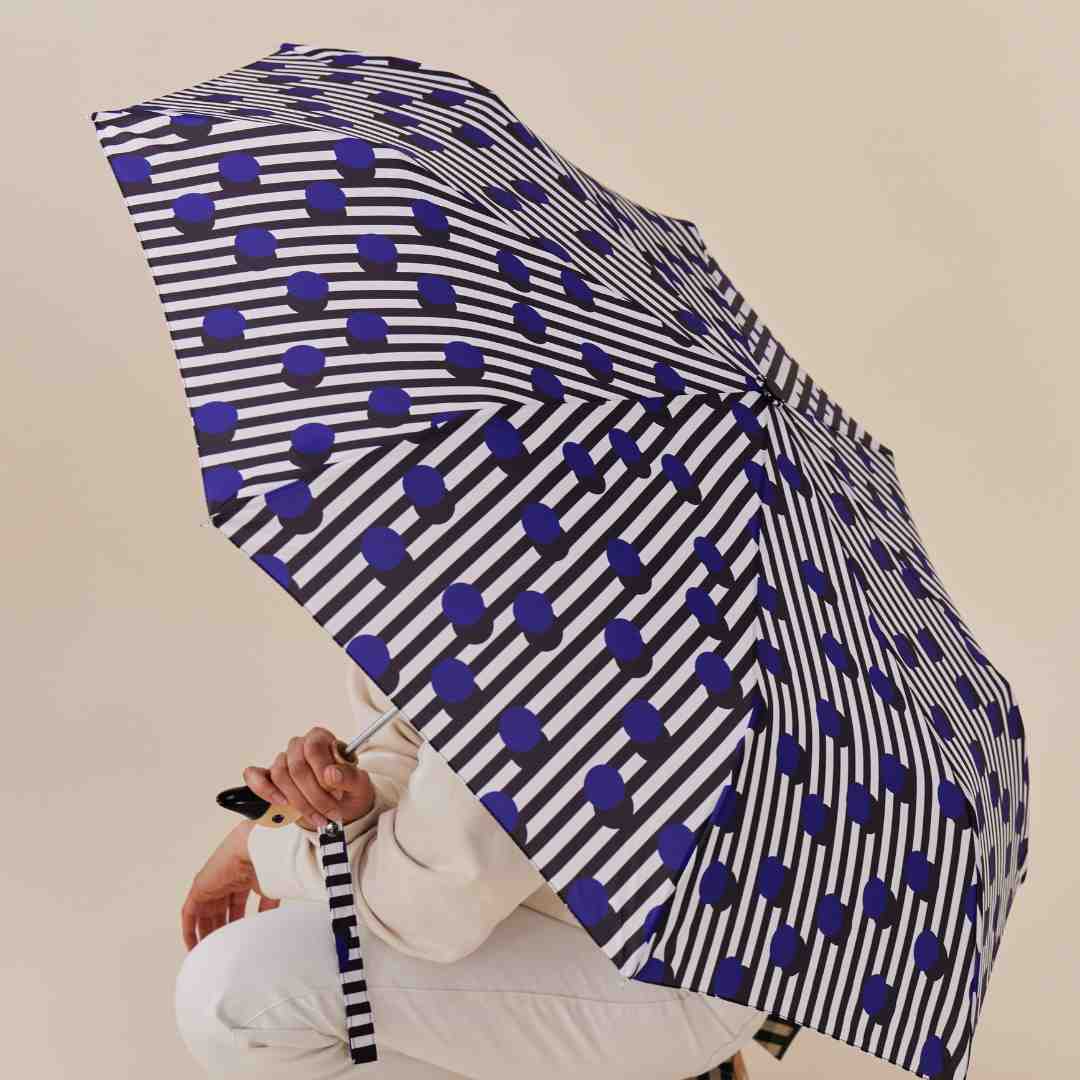 Polkastripe - Eco-Friendly Duck Head Umbrella