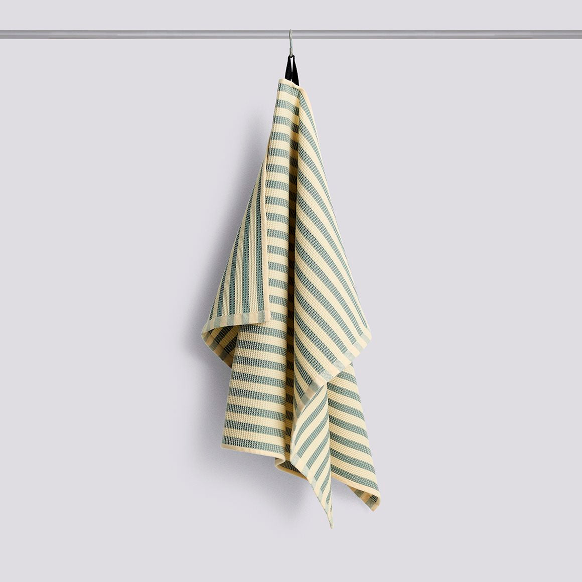Organic Canteen Tea Towel - W52 x L80 - Green & Yellow