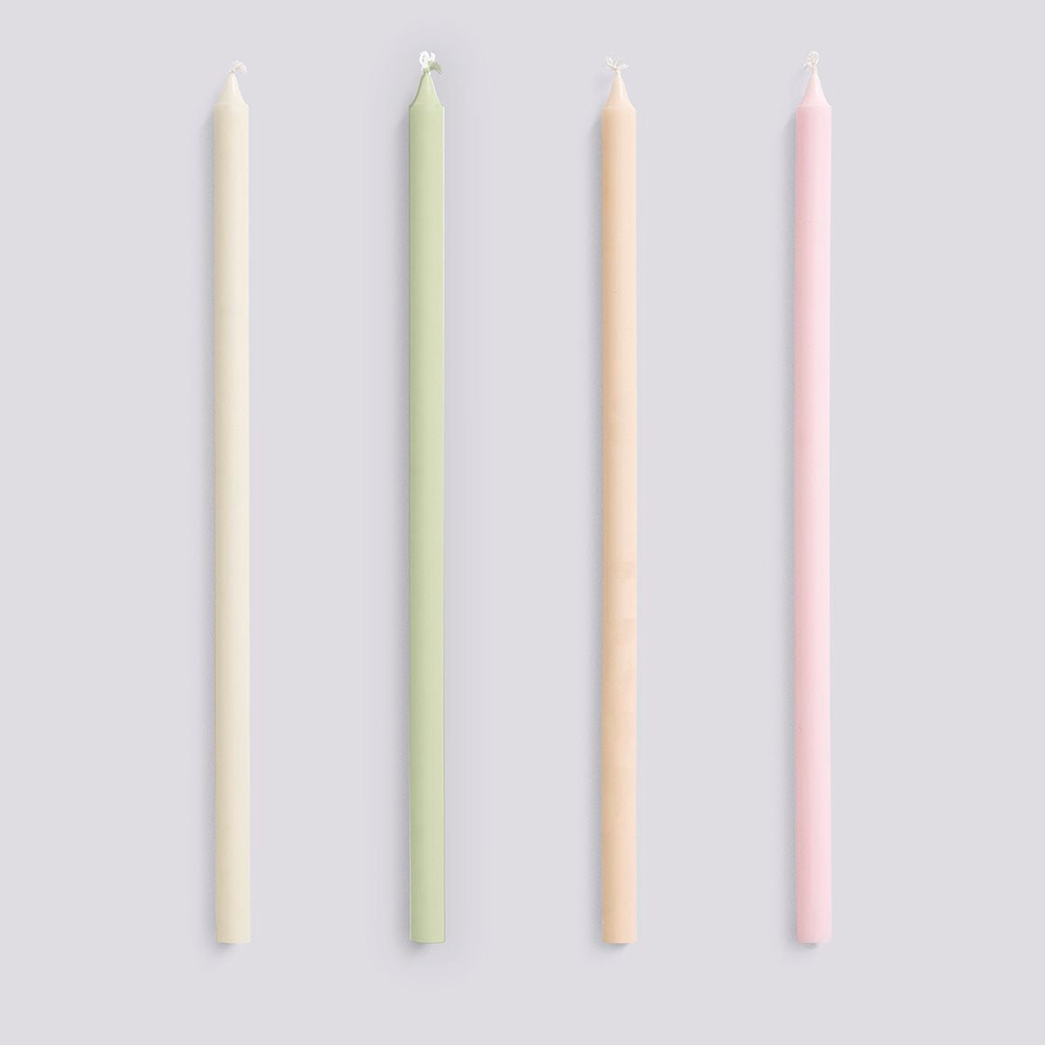 Slim Candle - Set of 4 - Pastels