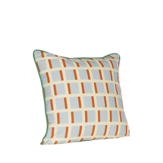Load image into Gallery viewer, Agenda Cushion - Multicolour/Sand/Grey
