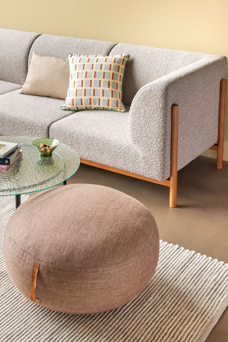 Agenda Cushion - Sand/Multicolour