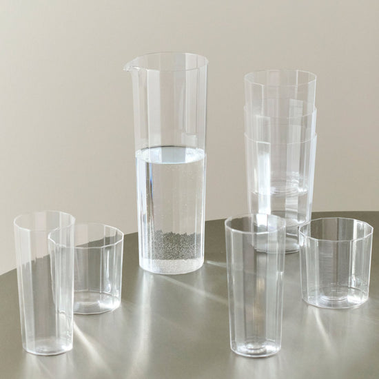 ANGLE CARAFE - 0,9 LITRE - CLEAR