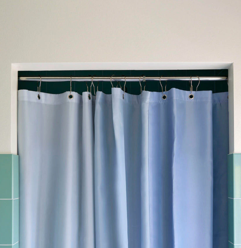 AQUARELLE - SHOWER CURTAIN - ICE BLUE