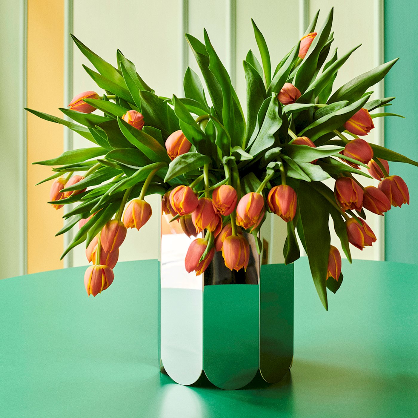 ARCS VASE - LARGE - MIRROR