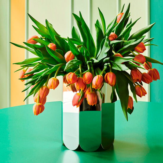 ARCS VASE - LARGE - MIRROR