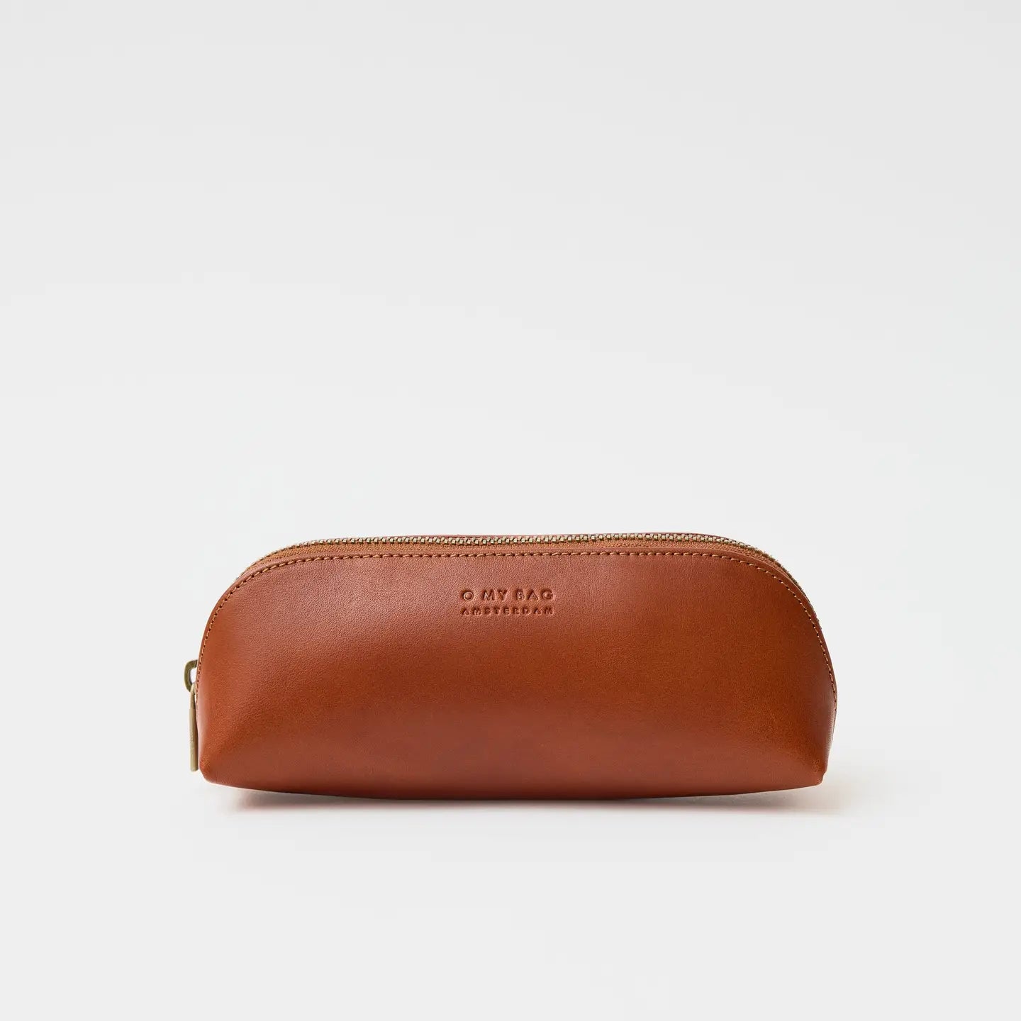 Pencil Case Large - Cognac Classic Leather