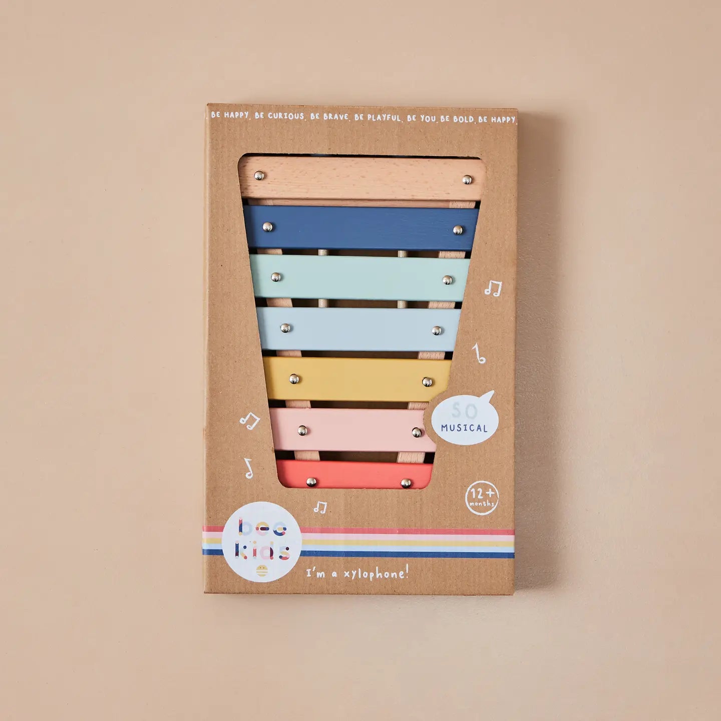 Wooden Xylophone Toy (Fsc)