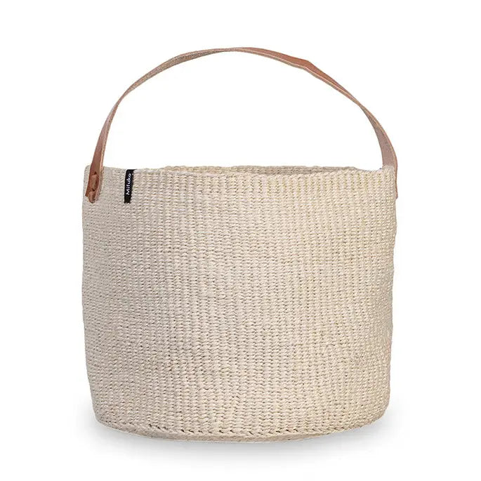 Kiondo Basket - Natural with Handle - Small