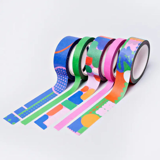 Algebra Mix Washi Tape - Set of 5